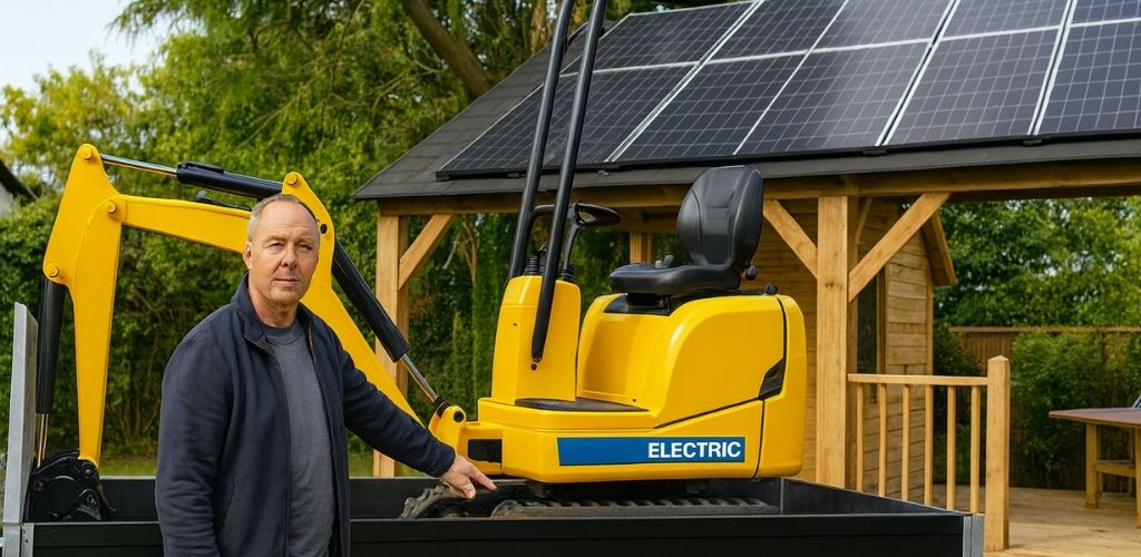 Peyzajcı Dizeli Bıraktı, Elektrikli Ekipmanını Tamamen Güneş Enerjisiyle Çalıştırıyor!